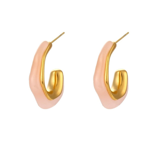 C Type Acrylic Earring
